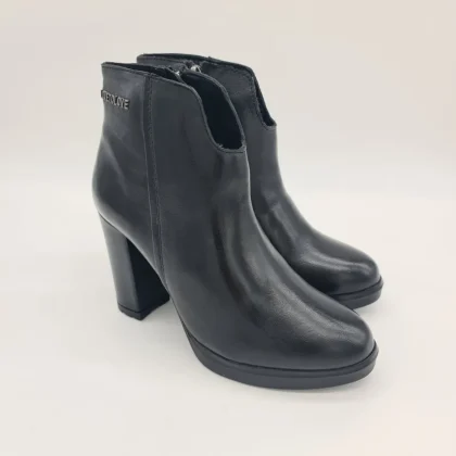 Gai Mattiolo Love To Love stivaletto donna tacco 80 nero pelle