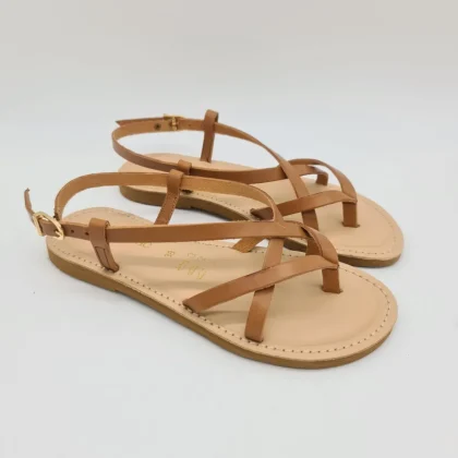 Le Salentine sandalo infradito cuoio donna