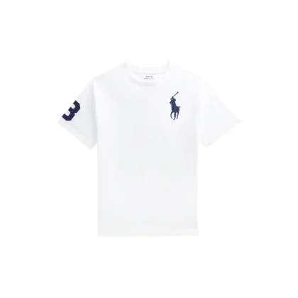 Ralph Lauren T-Shirt Bambino Jersey Manica Corta