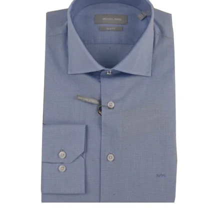 Camicia Uomo michael kors MK0DS01292-M455 Small Houndstooth