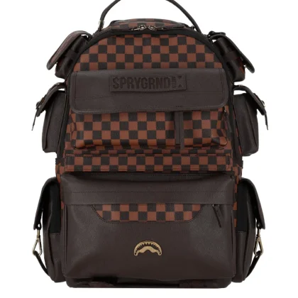 Zaino Uomo Sprayground 910B7406NSZ-BRWN SPEC OPS PIXEL EMBOSS BACKPACK