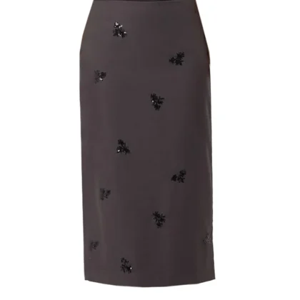 Gonna midi Donna Penny Black vezzano-1