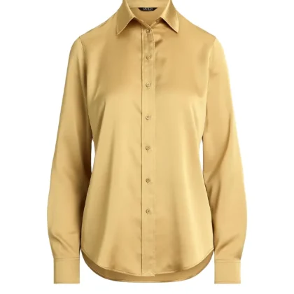 Camicia Donna Lauren di Ralph Lauren 200918715025-TAN Jamelko