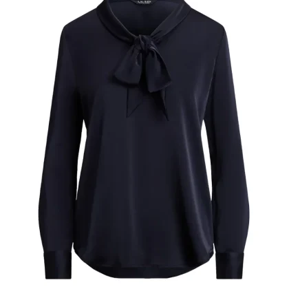 Blusa Donna Lauren di Ralph Lauren 200979831001-NAVY Yilvray