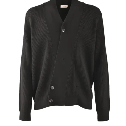 Cardigan Uomo Claq cq9200041-nero
