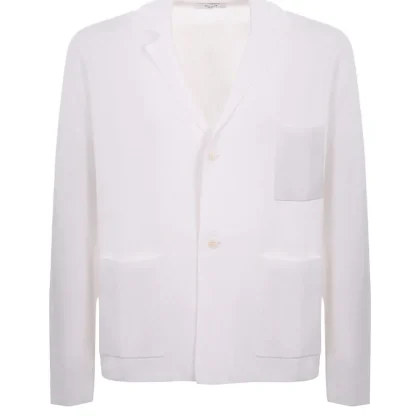 Cardigan Uomo Claq cq9200046-bianco