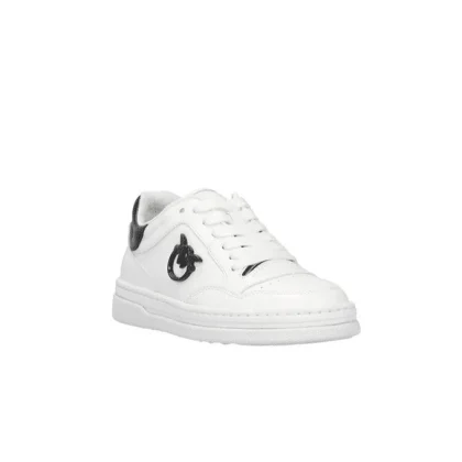 Sneaker calf leather Donna Pinko SS0077P108-ZHC Bianco Oro