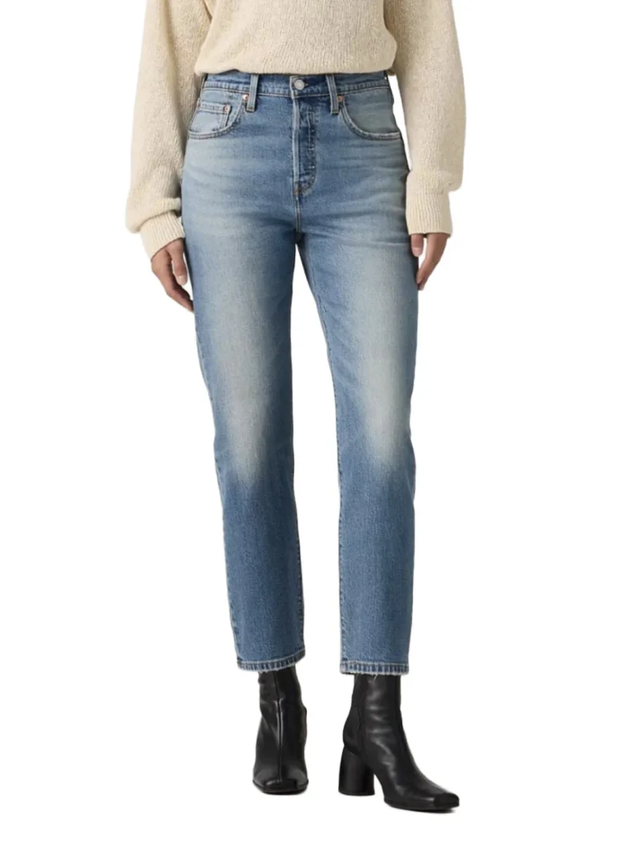 Jeans Donna levi's A8746-0005 501® CROP LIGHTWEIGHT ROAMING ON TWO LTW - immagine 3