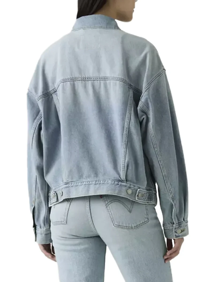 Giubbotto Donna levi's a1743-0140 90S TRUCKER SHE KNEW - immagine 4