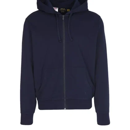 Felpa Uomo Polo Ralph Lauren underwear 714962527007-NAVY L/S HOODIE-LOUNGE-TOP
