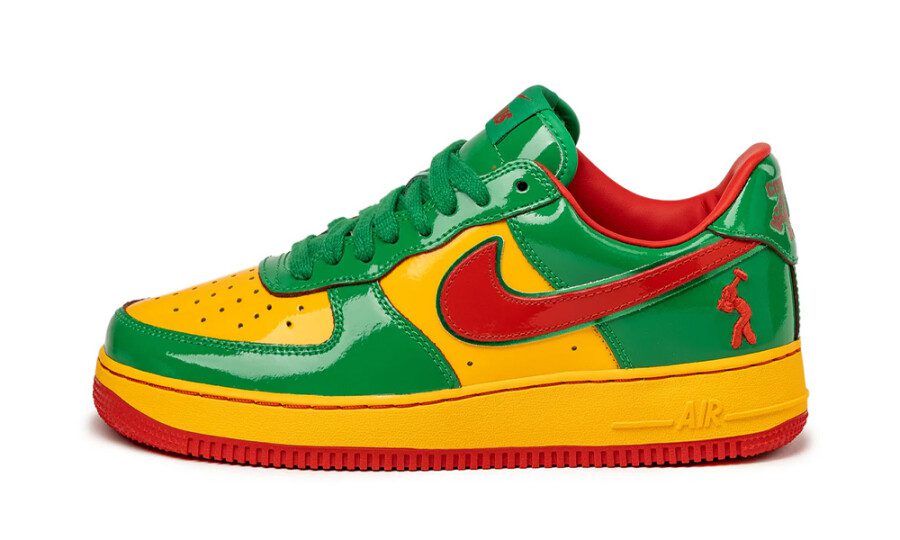 AIR FORCE 1 LIL YATCHY CONCRETE BOYS LUCKY GREEN - immagine 2