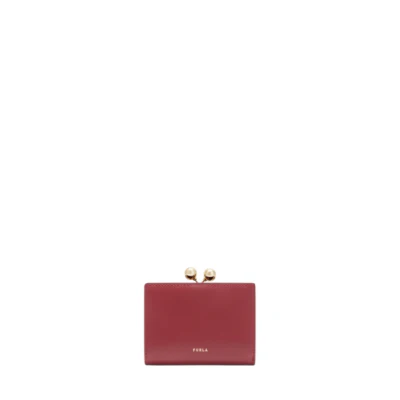 Furla Dots S Compact Wallet Donna in Vitello