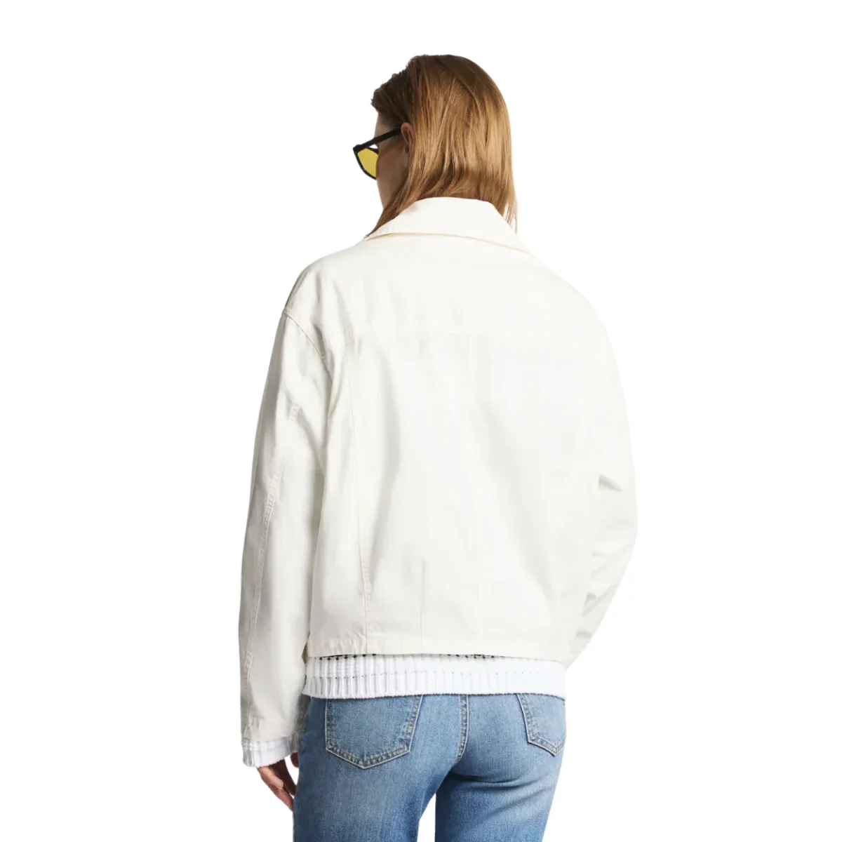 Fay 3 Ganci Bomber Giubbino Donna in Cotone - immagine 8