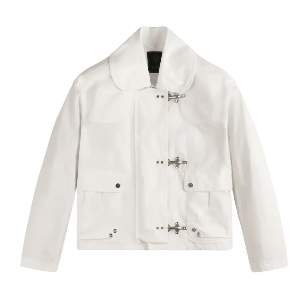 Fay 3 Ganci Bomber Giubbino Donna in Cotone - immagine 2
