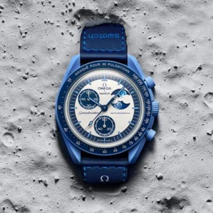 SWATCH X OMEGA MOONSWATCH MISSION TO SUPER BLUE MOONPHASE