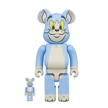 BEARBRICK 100% 400% TOM AND JERRY TOM