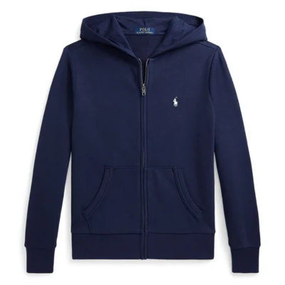 Ralph Lauren Felpa Bambino con Cappuccio Zip