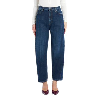 Dondup Bessie Pantalone Donna 5 Tasche - immagine 4