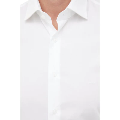 Michael Kors Camicia Slim Uomo Poplin Stretch - immagine 9