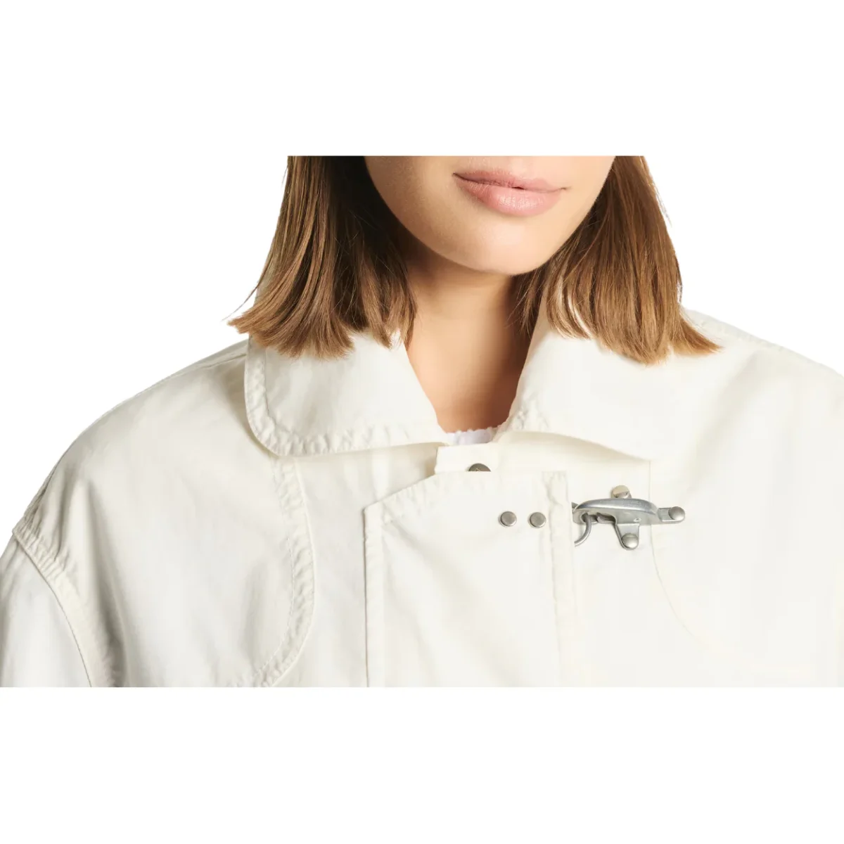 Fay 3 Ganci Bomber Giubbino Donna in Cotone - immagine 5