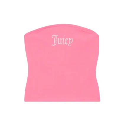 Juicy Couture Babey Bandeau Top Donna