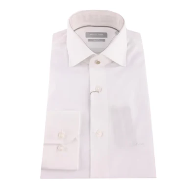 Michael Kors Camicia Slim Uomo Poplin Stretch - immagine 7