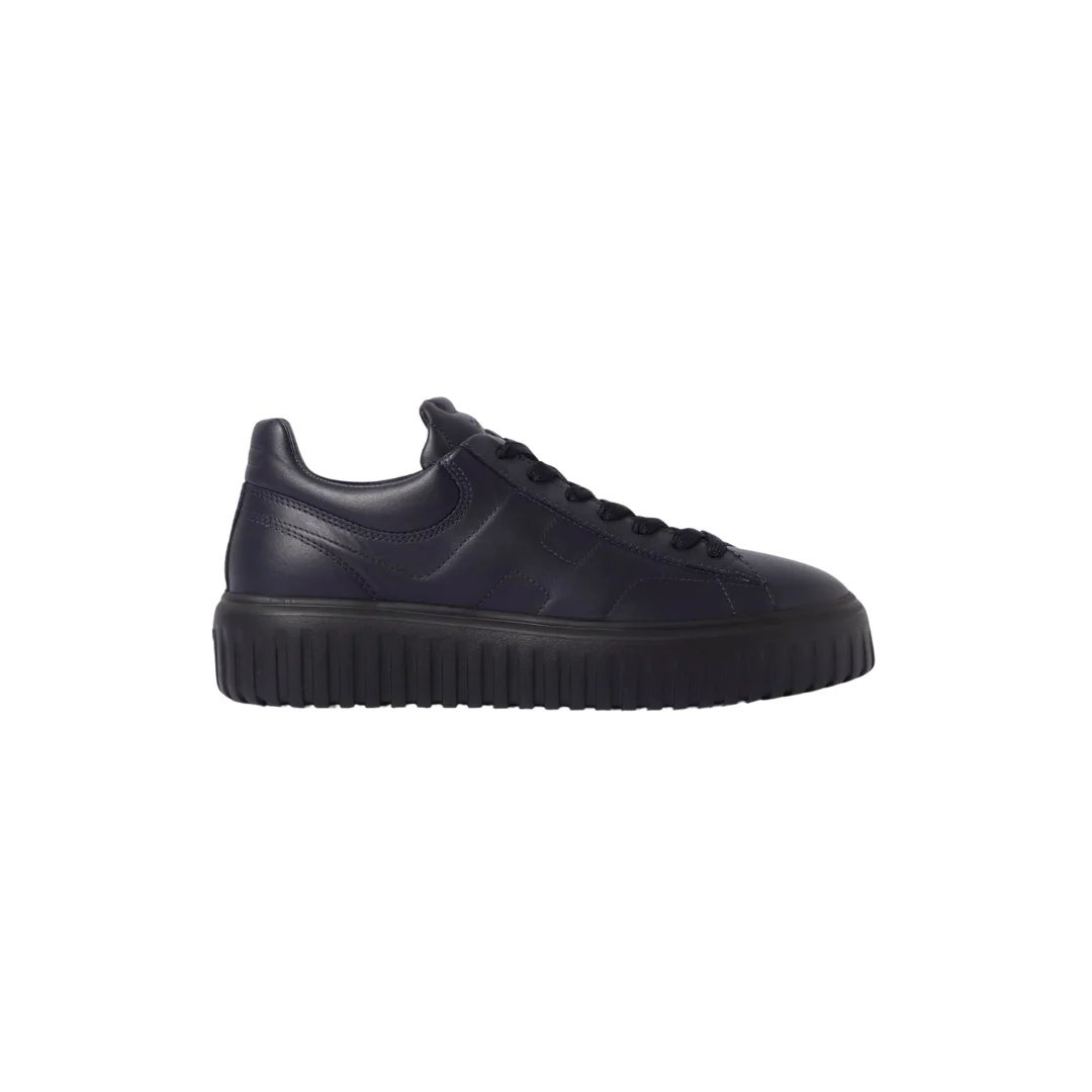 Hogan H-Stripes Sneakers Uomo in Pelle - immagine 2